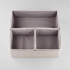 Set of 4 Collapsible Fabric Drawer Organizers - Brightroom™ 6 Set of 4 Collapsible Fabric Drawer Organizers - Brightroom™ -Brightroom shop GUEST 05520d01 7adf 473e 811f ca6d9b709552