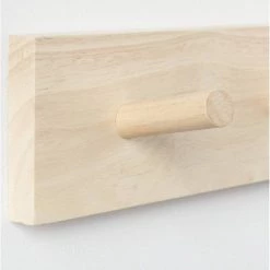 Wood 3 Hooks Rail Natural - Brightroom™ 5 Wood 3 Hooks Rail Natural - Brightroom™ -Brightroom shop GUEST 0f7e4d5d e9bb 44e4 b887 f0d97cfcddbb