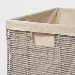 14.75" x 13" x 11" Large Lined Woven Milk Crate Gray - Brightroom™ 6 14.75" x 13" x 11" Large Lined Woven Milk Crate Gray - Brightroom™ -Brightroom shop GUEST 108c7dd7 7b22 4c1f b3ed bed02fd7f703