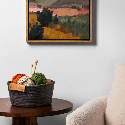 11" Small Coiled Rope Warm Gray Charcoal - Brightroom™ 3 11" Small Coiled Rope Warm Gray Charcoal - Brightroom™