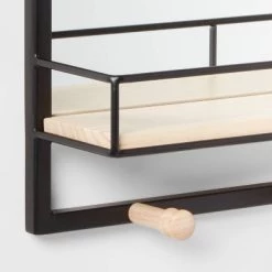 Metal Entryway Organizer with Mirror Large Natural - Brightroom™ 5 Metal Entryway Organizer with Mirror Large Natural - Brightroom™ -Brightroom shop GUEST 111bba0c 3ea1 4b81 9926 b787775d8152