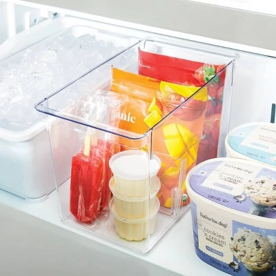 Deep Fridge & Freezer Bin Clear - Brightroom™ 3 Deep Fridge & Freezer Bin Clear - Brightroom™