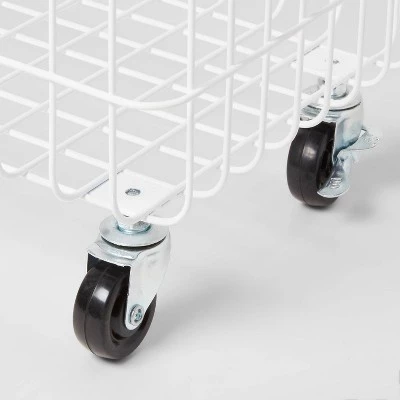 Wire Rolling Laundry Hamper - Brightroom™ 5 Wire Rolling Laundry Hamper - Brightroom™ - Image 3