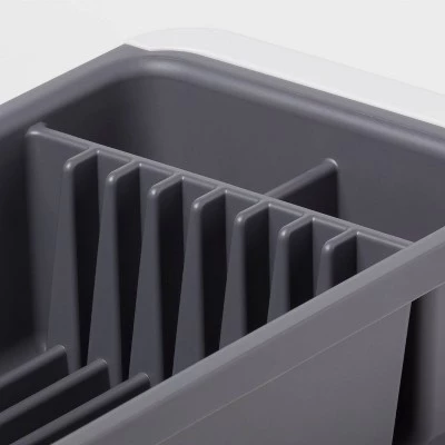 Over the Sink Dish Drainer Gray - Brightroom™ 4 Over the Sink Dish Drainer Gray - Brightroom™ - Image 2
