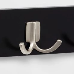 Modern Octopus 4 Rail Nickel Hooks Black - Brightroom™ 5 Modern Octopus 4 Rail Nickel Hooks Black - Brightroom™ -Brightroom shop GUEST 187d9079 4984 44a7 b3e4 b01c26ae3a59