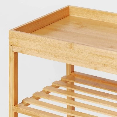 4 Tier Bamboo Shoe Rack - Brightroom™ 4 4 Tier Bamboo Shoe Rack - Brightroom™ - Image 2