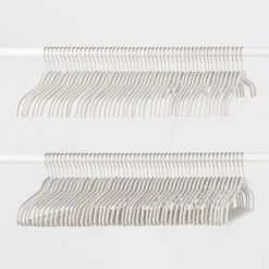 100pk Combo Pack Suit/Shirt Flocked Hangers - Brightroom™ White 9 100pk Combo Pack Suit/Shirt Flocked Hangers - Brightroom™ White -Brightroom shop GUEST 19b30d50 c9db 4f9e 91eb cbfda110d7ec
