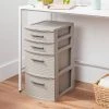 4 Drawer Weave Tower Dark Gray - Brightroom™ 2 4 Drawer Weave Tower Dark Gray - Brightroom™ -Brightroom shop GUEST 19f5c352 c15e 4bd7 aeb9 7939f2a682d0