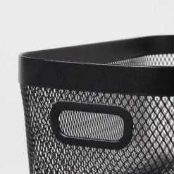 Metal Mesh Media Bin Black - Brightroom™ 5 Metal Mesh Media Bin Black - Brightroom™ -Brightroom shop GUEST 1f2aeed4 7c4e 4744 b260 9a9dc9d451c6