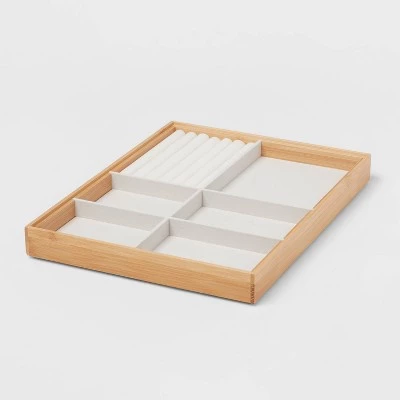 9" x 12" Stackable Bamboo Accessory Tray - Brightroom™ 9 9" x 12" Stackable Bamboo Accessory Tray - Brightroom™ - Image 7