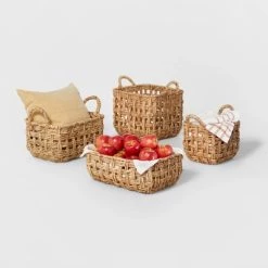 Rectangular Twisted Open Checkered Weave Basket - Brightroom™ 9 Rectangular Twisted Open Checkered Weave Basket - Brightroom™ -Brightroom shop GUEST 201761e9 c2f6 4214 a69a 5b0470d995d6