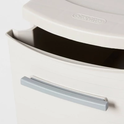 4 Drawer Skinny Tower Dark Gray - Brightroom™ 4 4 Drawer Skinny Tower Dark Gray - Brightroom™ - Image 2