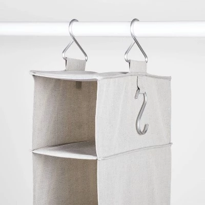 8 Shelf Hanging Fabric Shoe Organizer - Brightroom™ 4 8 Shelf Hanging Fabric Shoe Organizer - Brightroom™ - Image 2