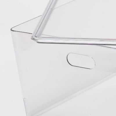 11L Stacking Clear Bin with Lid - Brightroom™ 4 11L Stacking Clear Bin with Lid - Brightroom™ - Image 2