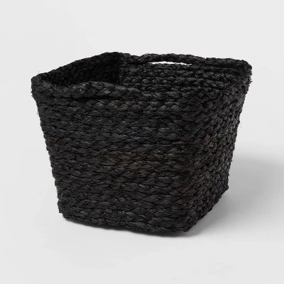 Square Braided Rafia Basket - Brightroom™ Natural 5 Square Braided Rafia Basket - Brightroom™ Natural - Image 3