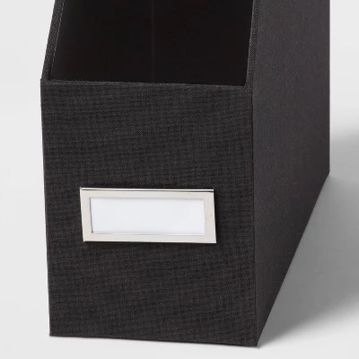 Canvas Magazine File Holder and Organizer - Brightroom™ Blush 4 Canvas Magazine File Holder and Organizer - Brightroom™ Blush - Image 2