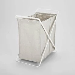 Folding X-Frame Hamper Matte White - Brightroom™ 11 Folding X-Frame Hamper Matte White - Brightroom™ -Brightroom shop GUEST 3573bf23 4f3d 46ed b4ba caa69d58b7c6