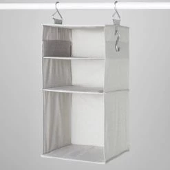 Hanging Fabric Storage Organizer Gray - Brightroom™ 12 Hanging Fabric Storage Organizer Gray - Brightroom™ -Brightroom shop GUEST 37271c3b 399f 46b9 999e 7639e6d49aa1