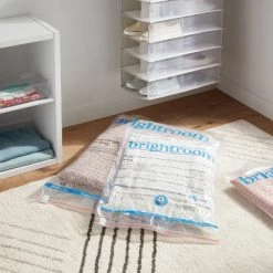 3pc Cube Compression Bags Set Clear - Brightroom™