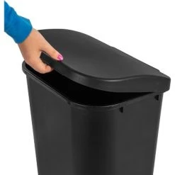 11.3gal Lift Top Waste Basket Black - Brightroom™ 9 11.3gal Lift Top Waste Basket Black - Brightroom™ -Brightroom shop GUEST 374c1b5a 3969 4ece ae38 e552e3a34b9d