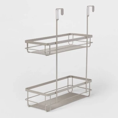 Over the Cabinet Tiered Storage - Brightroom™ Matte White 4 Over the Cabinet Tiered Storage - Brightroom™ Matte White - Image 2