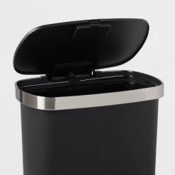 Plastic Locking Lid Step Trash Can Black - Brightroom™" 5 Plastic Locking Lid Step Trash Can Black - Brightroom™" -Brightroom shop GUEST 3e69c8ec 48a7 41a8 b89a ebb54fbd1373