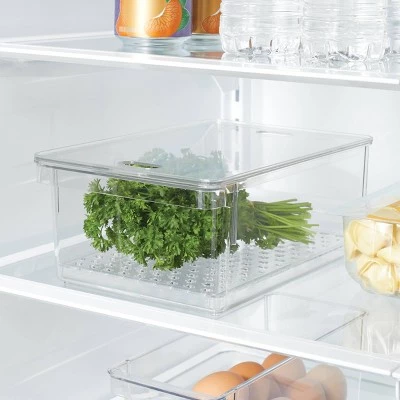 Produce Fridge Bin Clear - Brightroom™ 3 Produce Fridge Bin Clear - Brightroom™