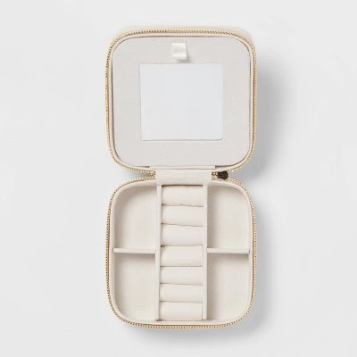 Small Travel Accessory Organizer Off-White - Brightroom™ 4 Small Travel Accessory Organizer Off-White - Brightroom™ - Image 2
