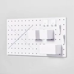 Pegboard Set White - Brightroom™ 11 Pegboard Set White - Brightroom™ -Brightroom shop GUEST 4873a135 d21c 4768 813e b7ddb19ef41f