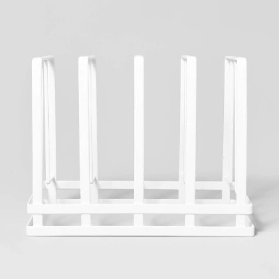 Wire Storage Pan Organizer White - Brightroom™ 4 Wire Storage Pan Organizer White - Brightroom™ - Image 2
