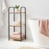 Short Bath Wood Storage Tower Black Metal - Brightroom™ 1 Short Bath Wood Storage Tower Black Metal - Brightroom™ -Brightroom shop GUEST 4da79696 0d98 4303 87ae 5020739d4d3c