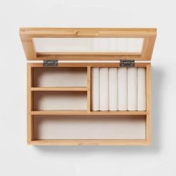 9" x 6" Bamboo Accessory Box with Acrylic Lid - Brightroom™ 5 9" x 6" Bamboo Accessory Box with Acrylic Lid - Brightroom™ -Brightroom shop GUEST 5280eaae 9312 4333 a628 307c5209a1c1