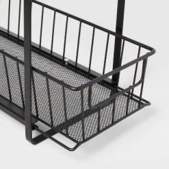 Two Tiered Slide Out Organizer - Brightroom™ Black 9 Two Tiered Slide Out Organizer - Brightroom™ Black -Brightroom shop GUEST 550afbee b9d6 4117 bac7 005b779ad0c9