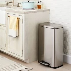 45L Rectangular Step Trash Can - Brightroom™ Gold