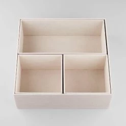 Set of 4 Hard Sided Drawer Organizers - Brightroom™ 6 Set of 4 Hard Sided Drawer Organizers - Brightroom™ -Brightroom shop GUEST 5d2a1c4d de93 476f a424 66e1c51a7da4