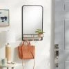 Metal Entryway Organizer with Mirror Large Natural - Brightroom™ 2 Metal Entryway Organizer with Mirror Large Natural - Brightroom™ -Brightroom shop GUEST 5e858200 dcee 4e13 ada7 8dacd0a986cf