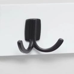 Modern Octopus 5 Rail Matte Black Hooks White - Brightroom™ 5 Modern Octopus 5 Rail Matte Black Hooks White - Brightroom™ -Brightroom shop GUEST 5f910f95 1ab5 467a b6d9 0f8a30a6db10