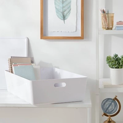 26L Stacking Bin with Lid White - Brightroom™ 3 26L Stacking Bin with Lid White - Brightroom™