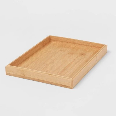 9" x 12" Stackable Bamboo Accessory Tray - Brightroom™ 10 9" x 12" Stackable Bamboo Accessory Tray - Brightroom™ - Image 8