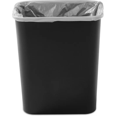 7.8gal Swing Top Waste Can Black - Brightroom™ 8 7.8gal Swing Top Waste Can Black - Brightroom™ - Image 6