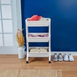 3 Tier Utility Cart White - Brightroom™ 10 3 Tier Utility Cart White - Brightroom™ -Brightroom shop GUEST 69c19986 15bb 4ed3 8177 5f0091d0f797