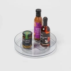 11" Low Plastic Lazy Susan Turn Table Clear - Brightroom™ 5 11" Low Plastic Lazy Susan Turn Table Clear - Brightroom™ -Brightroom shop GUEST 6c531172 0d88 4a36 aafb d019e9232d5c