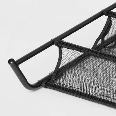 Mesh Underbed Shoe Storage Black - Brightroom™ 4 Mesh Underbed Shoe Storage Black - Brightroom™ - Image 2