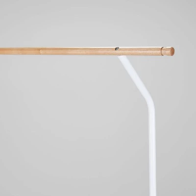 Rolling Triple Laundry Sorter with Hangbar - Brightroom™ 4 Rolling Triple Laundry Sorter with Hangbar - Brightroom™ - Image 2