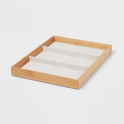 9" x 12" Stackable Bamboo Accessory Tray - Brightroom™ 8 9" x 12" Stackable Bamboo Accessory Tray - Brightroom™ - Image 6