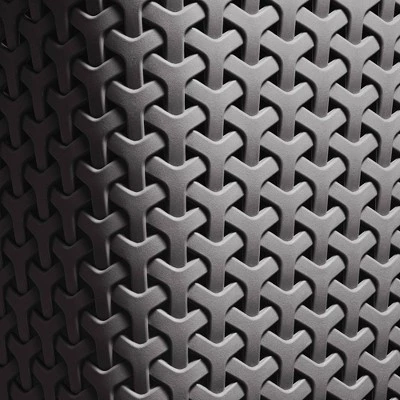 Y-Weave Jumbo Decorative Storage Basket Gray - Brightroom™ 6 Y-Weave Jumbo Decorative Storage Basket Gray - Brightroom™ - Image 4