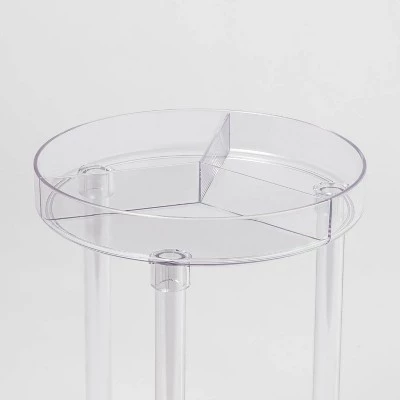 Spinning Turntable Makeup Organizer Clear - Brightroom™ 5 Spinning Turntable Makeup Organizer Clear - Brightroom™ - Image 3