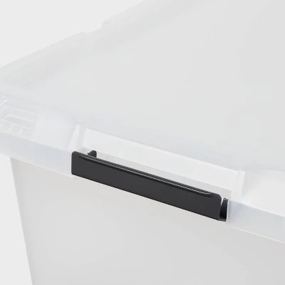 Medium Frosted Latching Storage Box - Brightroom™ 4 Medium Frosted Latching Storage Box - Brightroom™ - Image 2