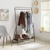 Metal Garment Rack Black - Brightroom™ 2 Metal Garment Rack Black - Brightroom™ -Brightroom shop GUEST 97f4b700 fd37 4ac0 ae30 d58fec61486b