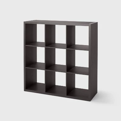 9 Cube Organizer - Brightroom™ Black Oak 6 9 Cube Organizer - Brightroom™ Black Oak - Image 4